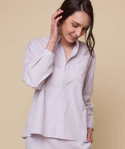 Long Sleeve Shirtin Spring Stripe
